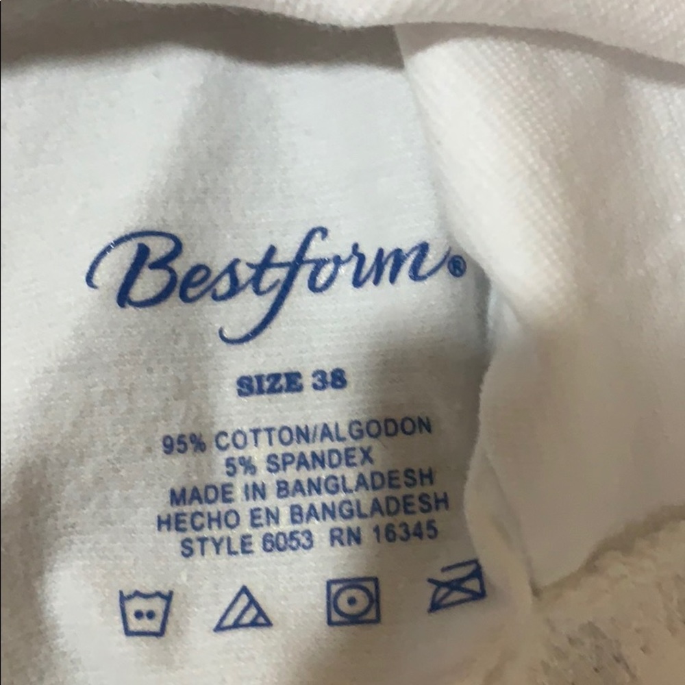 NWOT white sports bra - Picture 3 of 3
